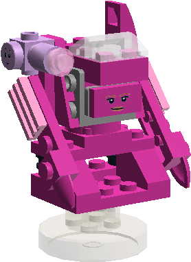 Fairly Oddparents Level Pack Wanda And Poof Rebuild - Mecha (1040x601), Png Download