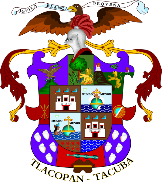 Escudo De Tacuba - Escudo Tlacopan (534x599), Png Download
