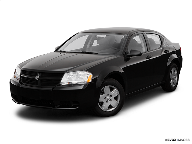 2008 Dodge Avenger - 2016 Black Dodge Caravan (640x480), Png Download