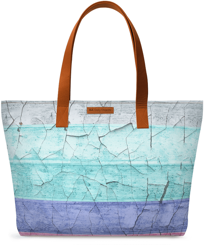 Dailyobjects Wooden Cracks In Colors Fatty Tote Bag - Beach Wood Samsung Galaxy S8 Slim Case (800x800), Png Download