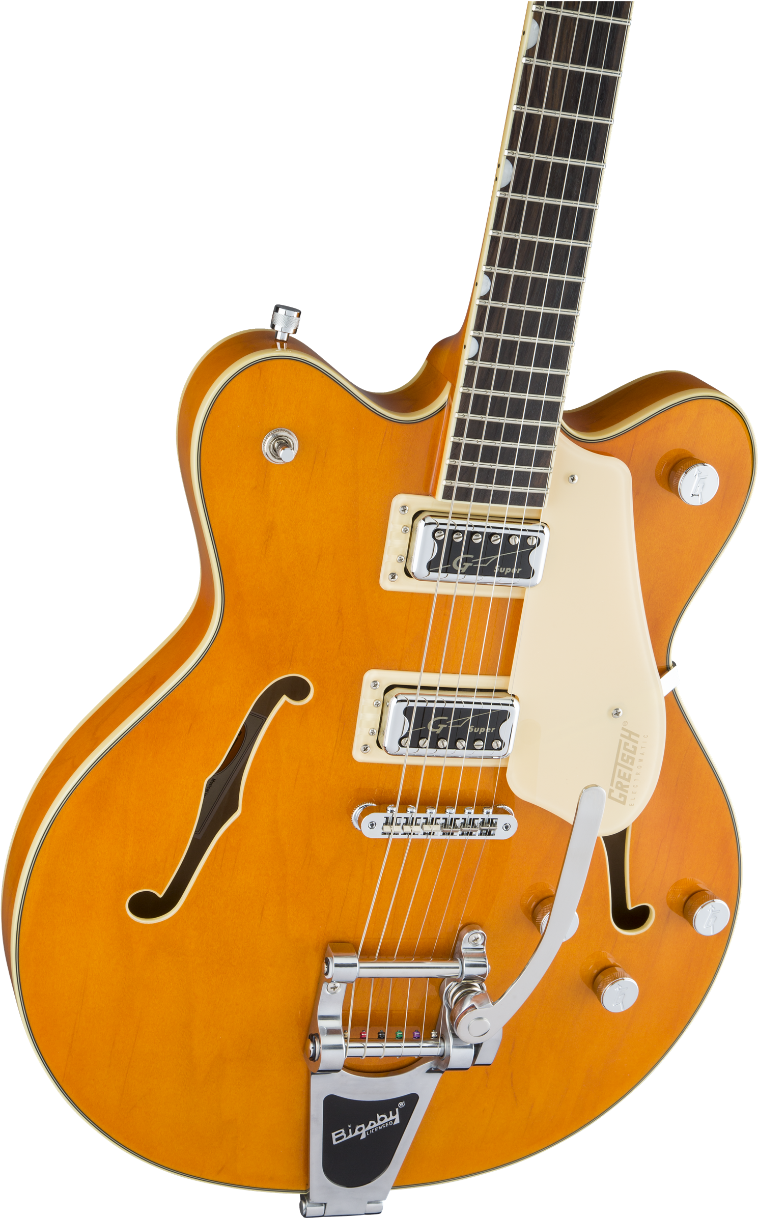 Gretsch G5622t Electromatic Vintage Orange - Gretsch G5622t-cb Electromatic Bigsby Retoure (1497x2400), Png Download