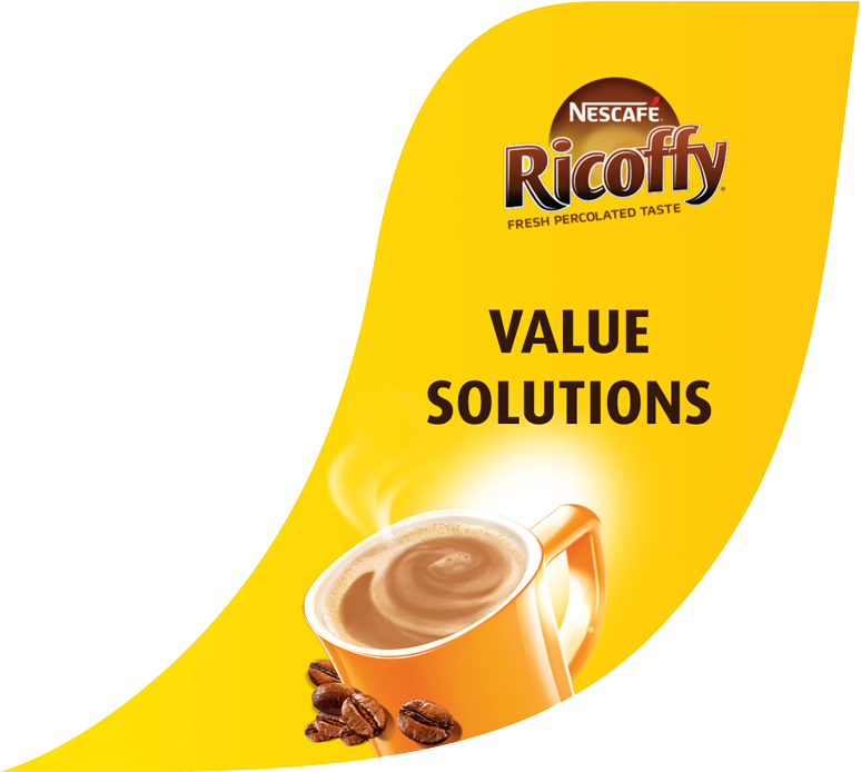 Premium Solutions - Ricoffy By Nestle - Imported From South Africa (774x694), Png Download