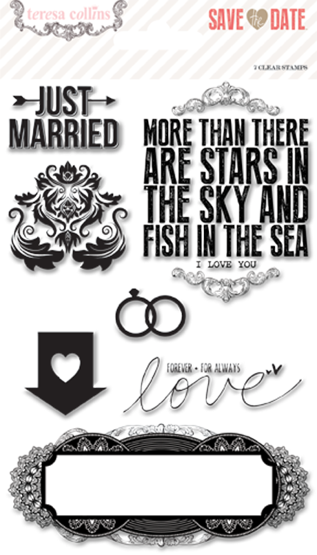 Check Them Out Below And Click Here To Get Your Stash - Teresa Collins Designs Save The Date Stamps (460x805), Png Download