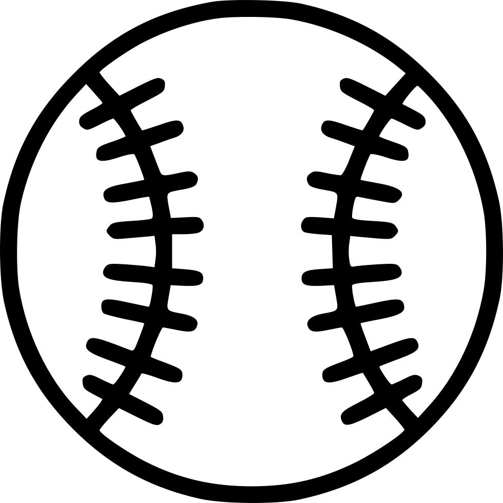 Png File Svg - Softball Clipart (980x980), Png Download