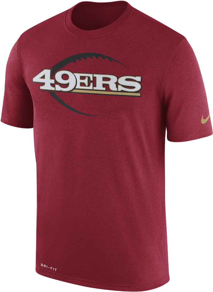 Nike Dry Legend Icon Men's T-shirt Size - San Francisco 49ers (1000x1000), Png Download