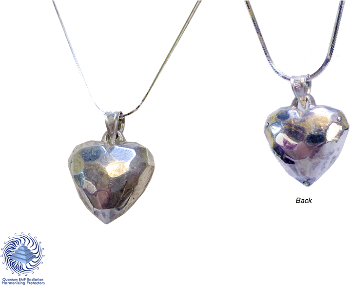 Faceted Live Heart Pendent 925 Ag Silver 20 X 25 Mm - Silver (800x600), Png Download