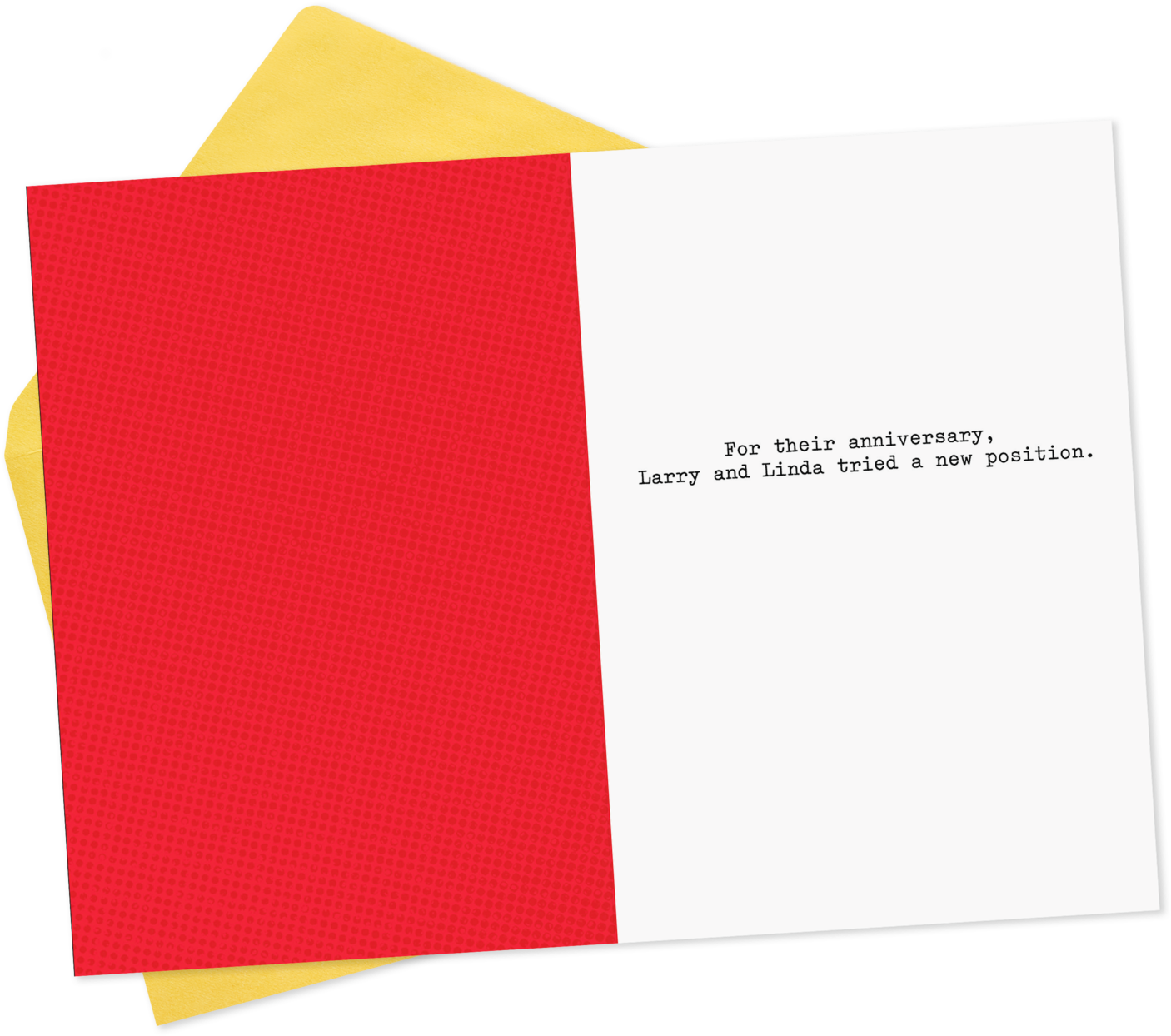 New Positions Funny Anniversary Card (1470x1470), Png Download