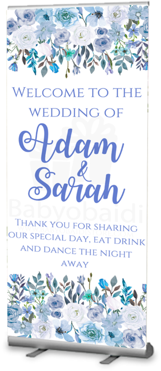 [wedding Welcome Banner] - Banner (768x1024), Png Download