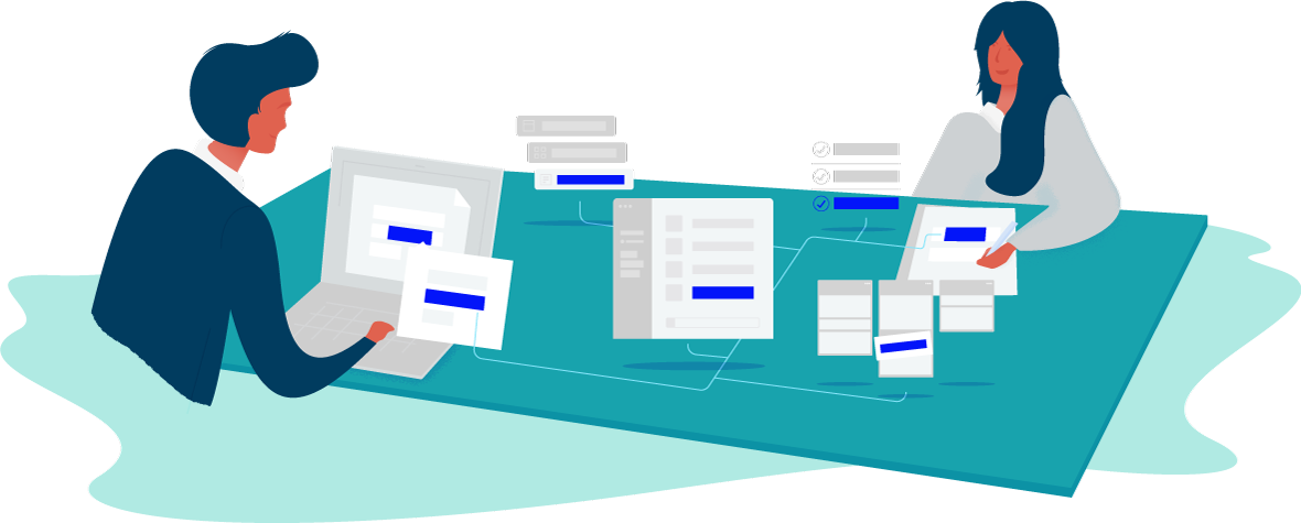 Team Meeting Illustration - Meeting (1180x475), Png Download