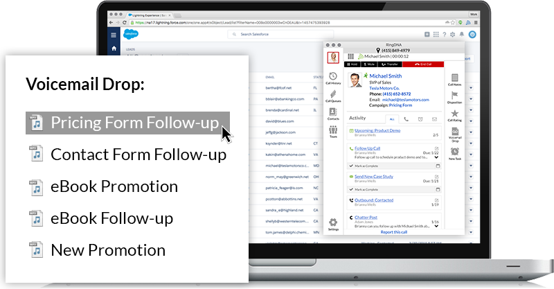 Ringdna Voicemail Drop - Ringdna, Inc. (800x417), Png Download