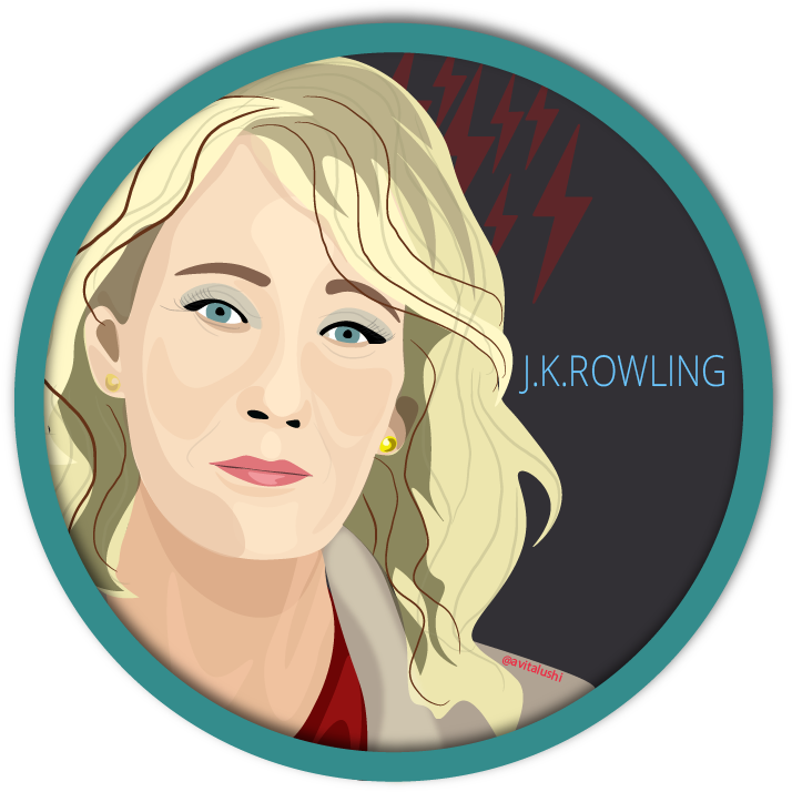 Joanne Rowling, Writing Under The Pen Names J - Blond (806x795), Png Download