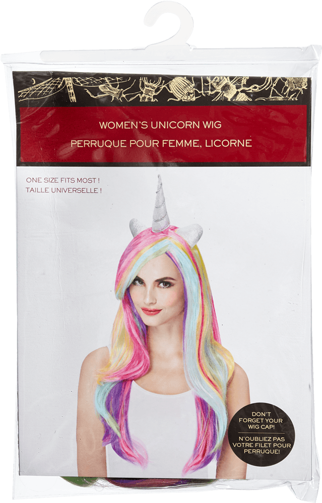 Unicorn Wig - Blond (1200x1200), Png Download