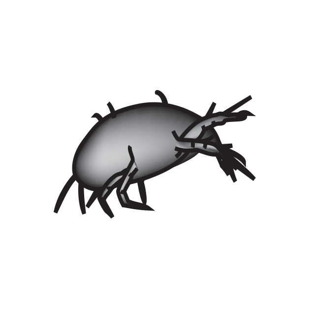Dust Mites - Mite (628x628), Png Download