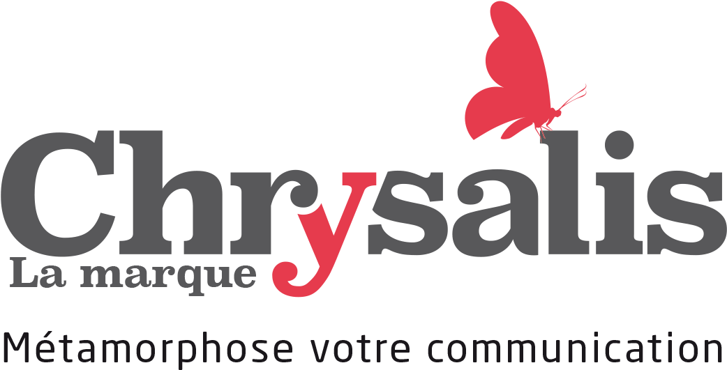 Logo Fond Blanc Chrysalis - Graphic Design (1310x715), Png Download