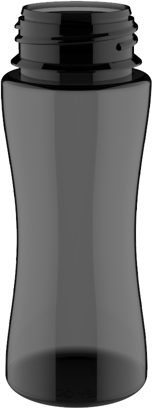 Vector Free Stock Bottle Transparent 200ml - Black4 (1024x1024), Png Download