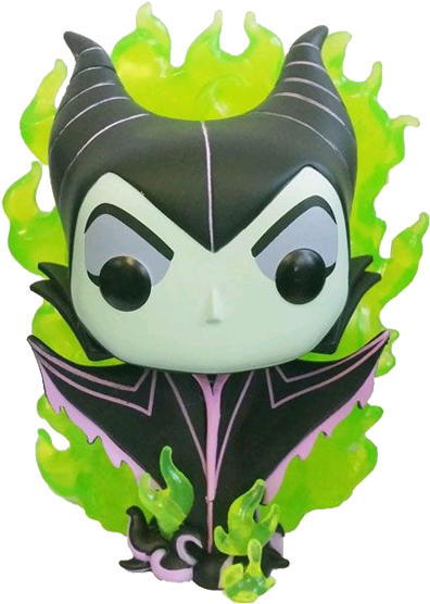 Maleficent With Flames Us Exclusive Pop Vinyl Figure - Funko Pop Disney Maleficent #232 Exclusive Vinyl Figure (600x600), Png Download