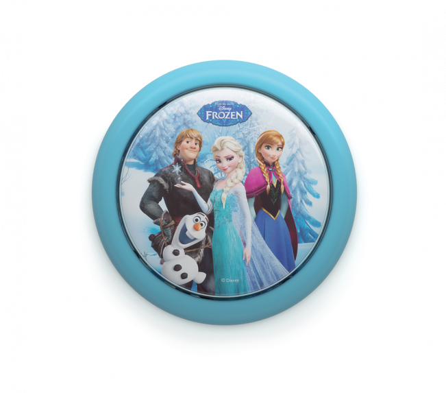 Luz De Presencia Frozen Disney A Pilas Philips - Disney Frozen On/off Night Light (650x650), Png Download