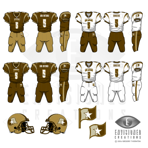 Sanantoniobanderas2 - Logos And Uniforms Of The San Francisco 49ers (600x600), Png Download