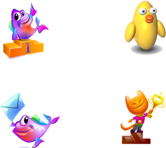 Creative Cartoon Animal Icon - Bird Icon (1024x600), Png Download