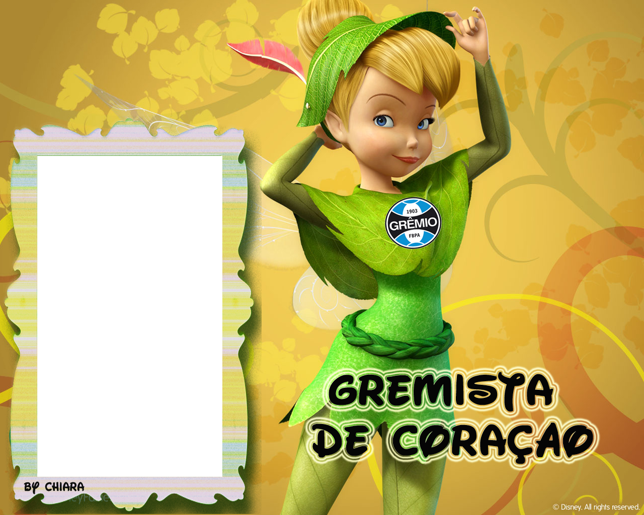 Molduras Infantis Famosas Sininho Moraguinho Cinderela - Tinkerbell And The Lost Treasure And Friends (1280x1024), Png Download