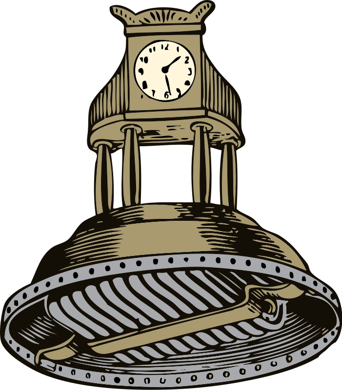 Winding Clip Art Download - Clock (701x800), Png Download