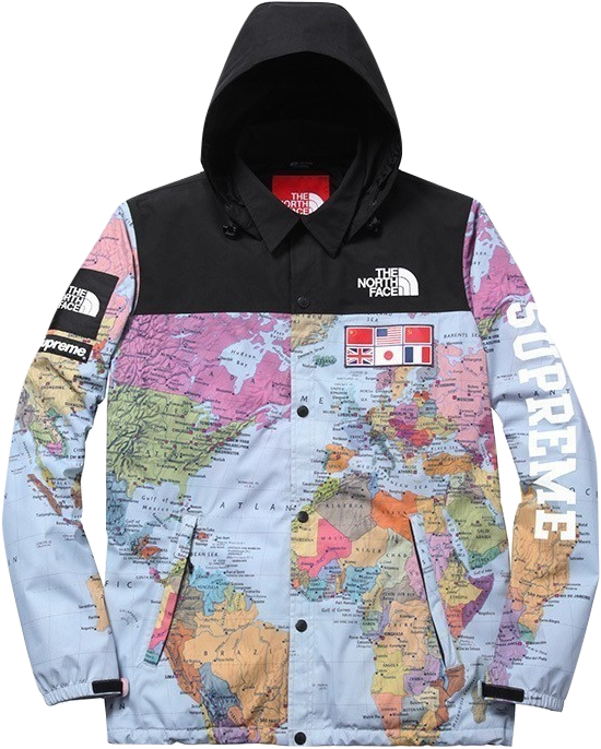 Supreme X The North Face Atlas Expedition Coaches Jacket - North Face X Supreme Atlas (685x685), Png Download