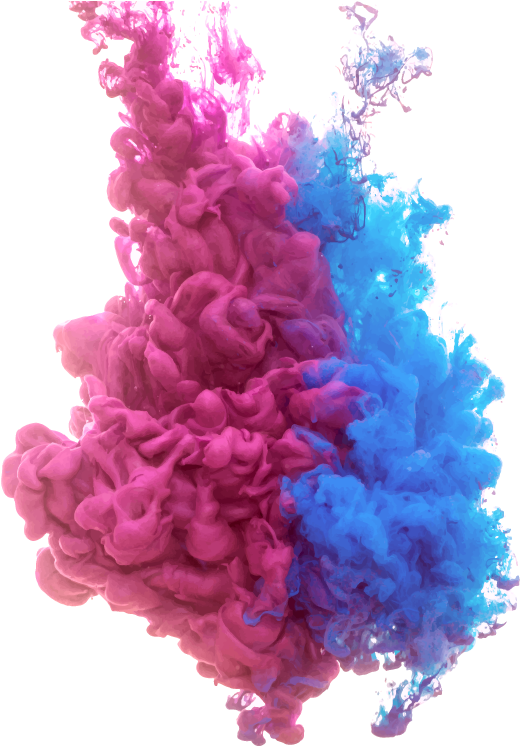 Humo Rojo Png Clip Art Free Library - Red Blue Smoke Png (999x749), Png Download