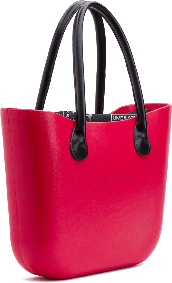 Lime & Soda Bolso Rojo - Tanida (1015x1464), Png Download
