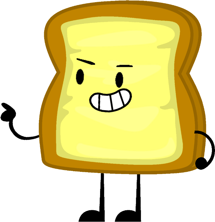 Bread And By Crazyfilmmaker - Bfdi Bread (715x730), Png Download