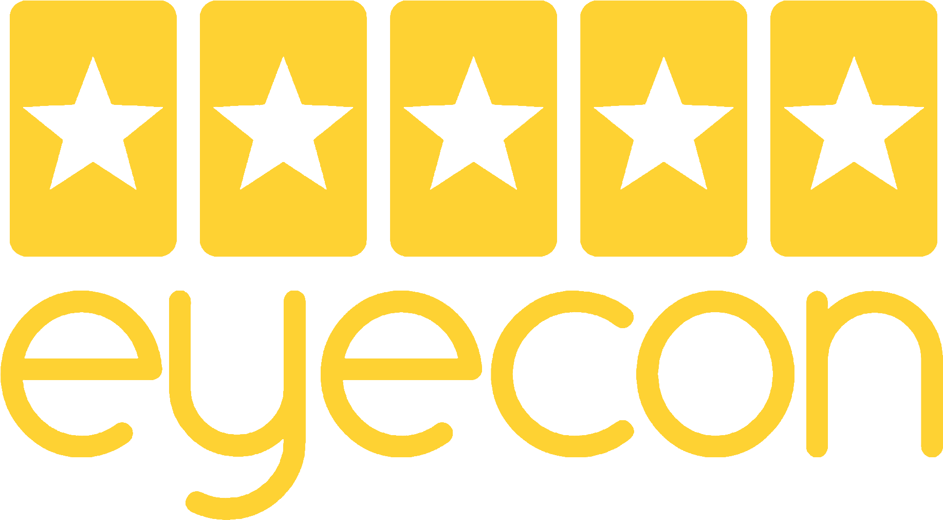 Eyecon Logo Yellow - Online Casino (2172x1525), Png Download