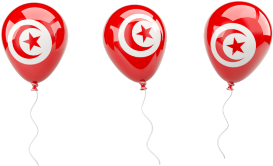 Illustration Of Flag Of Tunisia - Philippine Flag Balloon (640x480), Png Download