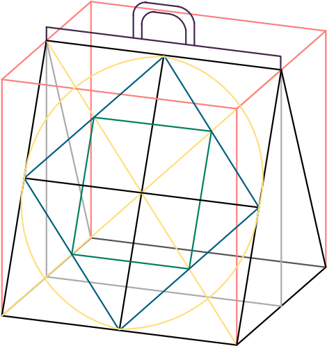 Geometric Transparent Tumblr Heart Png Geometric Transparent - Triangle (1067x1130), Png Download