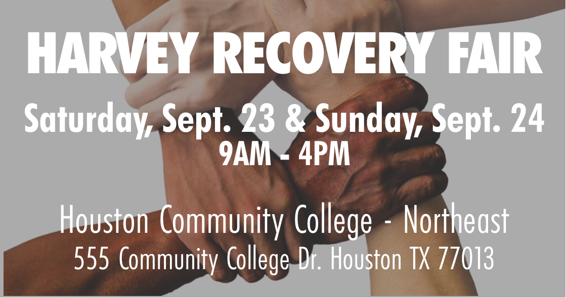 Harvey Recovery Fair - Poster (1119x590), Png Download