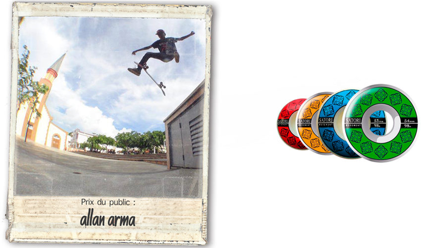 Allan-arma - Kickflip (900x500), Png Download