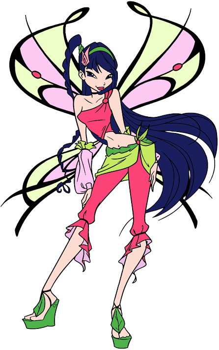 Winx Club Clip Art - Winx Club Musa Sophix (446x713), Png Download