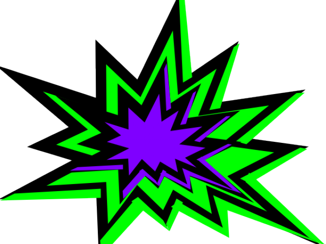 Starburst Clipart Transparent - Clip Art (640x480), Png Download