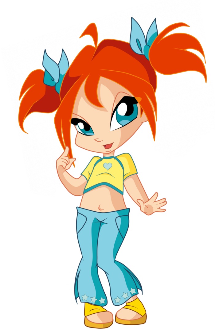 Winx Club Hintergrund Called Bloom Child By Miniwinx - Tecna (699x1141), Png Download
