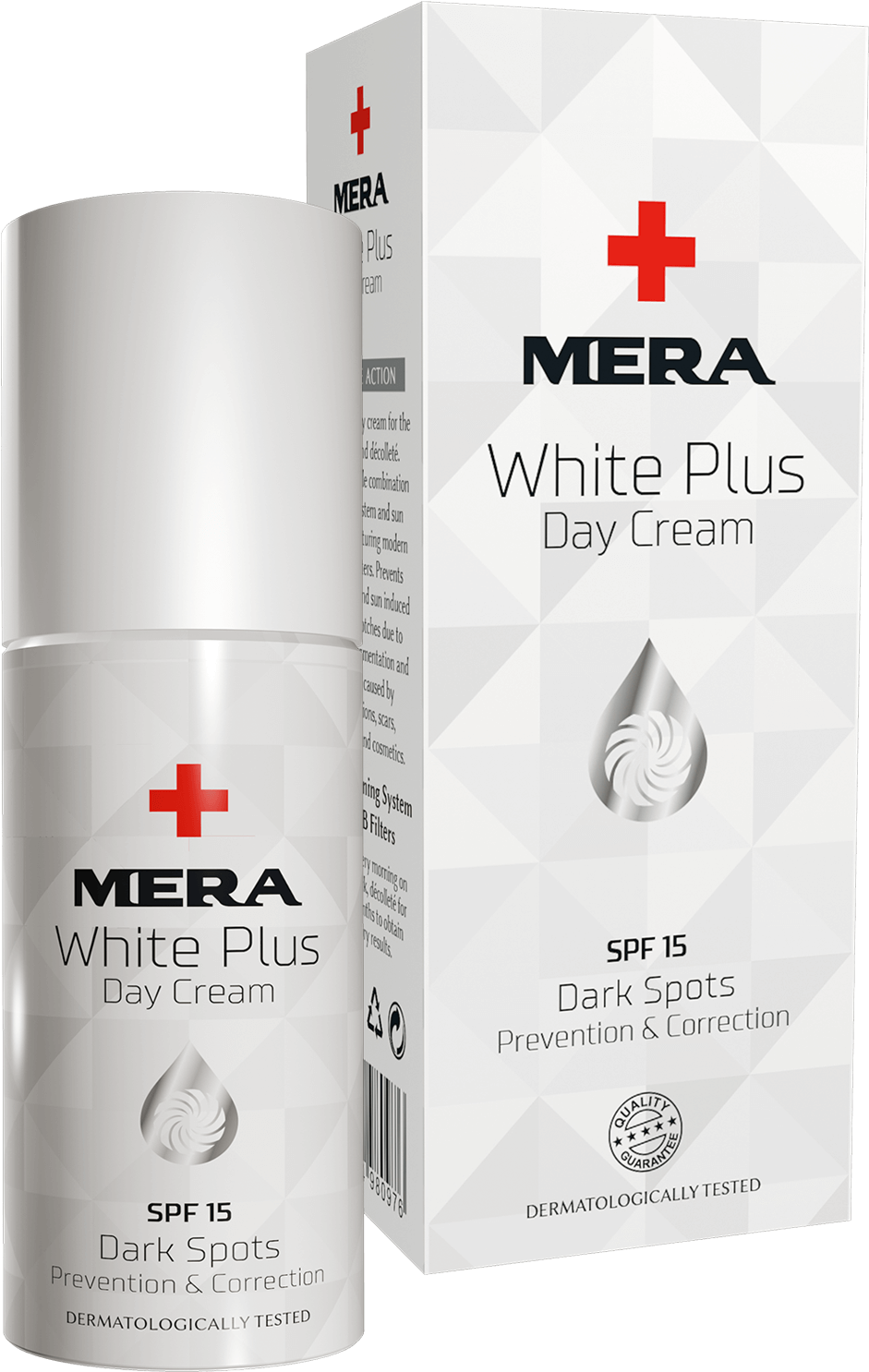 Mera White Plus Day Cream Spf15 - Handbag (979x1500), Png Download