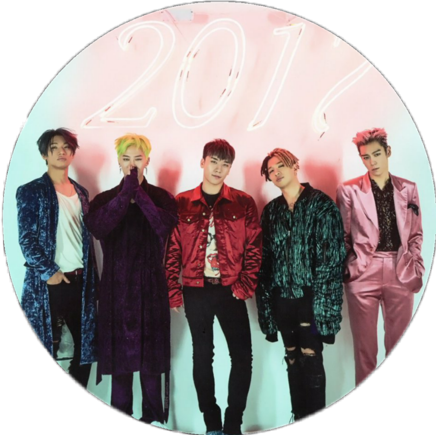 Bigbang Gd Gdragon Kwon Jiyong Kwonjiyong Bigbanggd - Big Bang Kpop 2017 (891x889), Png Download