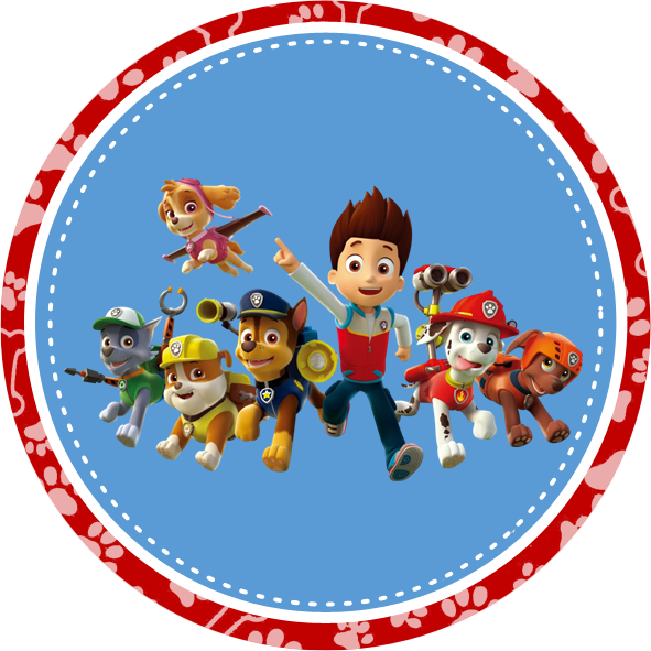 Patrulha Canina Cortar - Paw Patrol Imagenes Para Imprimir (591x591), Png Download