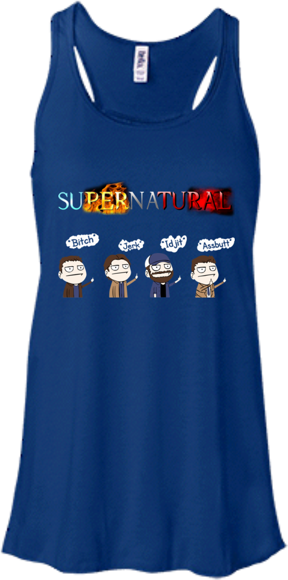 Supernatural T Shirts Sam Dean Bobby Singer Hoodies - Rasta Lion Head Ladies Flowy Racerback Tanktop (1155x1155), Png Download