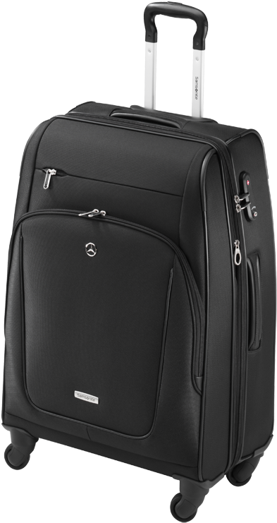 Luggage Png Image - Mercedes-benz Koffer, Spinner 66 - Schwarz (1000x1000), Png Download