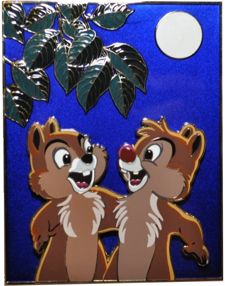 Chip & Dale - Disney Pin Trading (522x635), Png Download