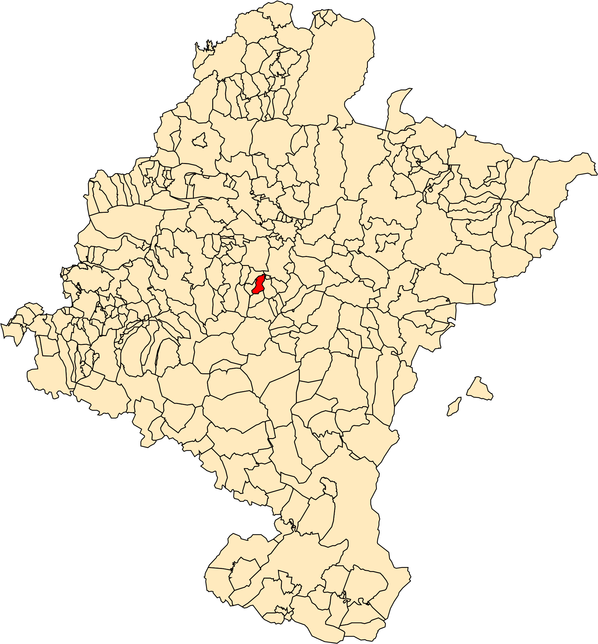 Open - Petilla De Aragon In Spain Map (2000x2142), Png Download