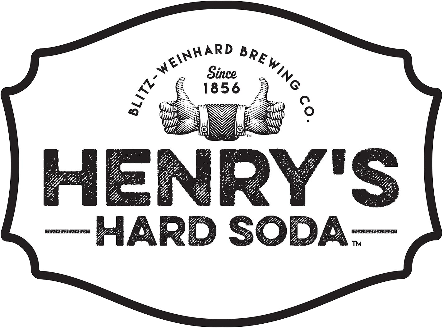 Henry's Grape Hard Soda (1500x1087), Png Download