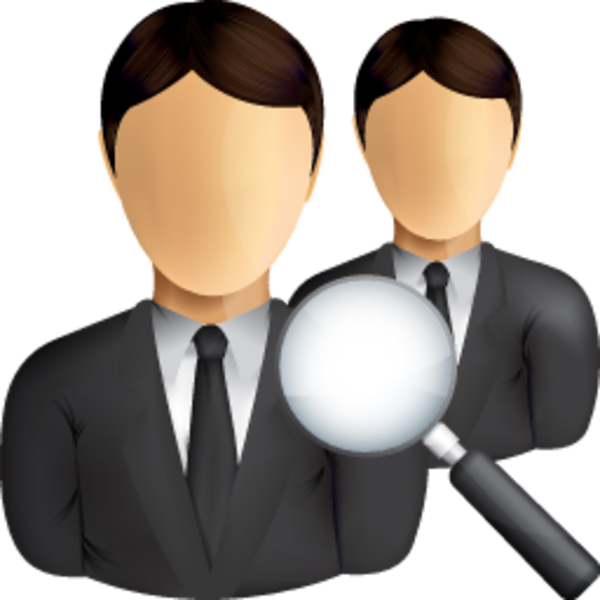 Business Users Search 1 Image - Cartoon Person No Face (600x600), Png Download