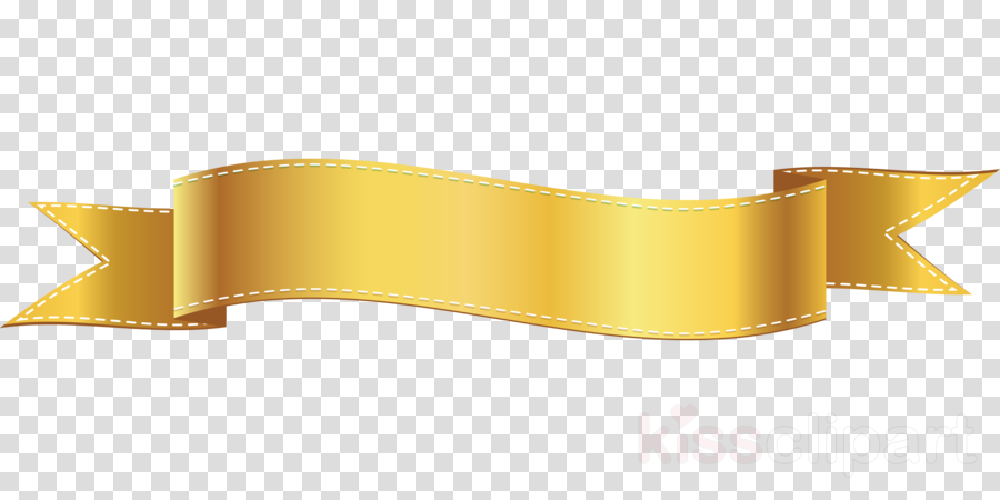 Download Gold Ribbon Png Clipart Ribbon Clip Art Ribbon - Clip Art (900x450), Png Download