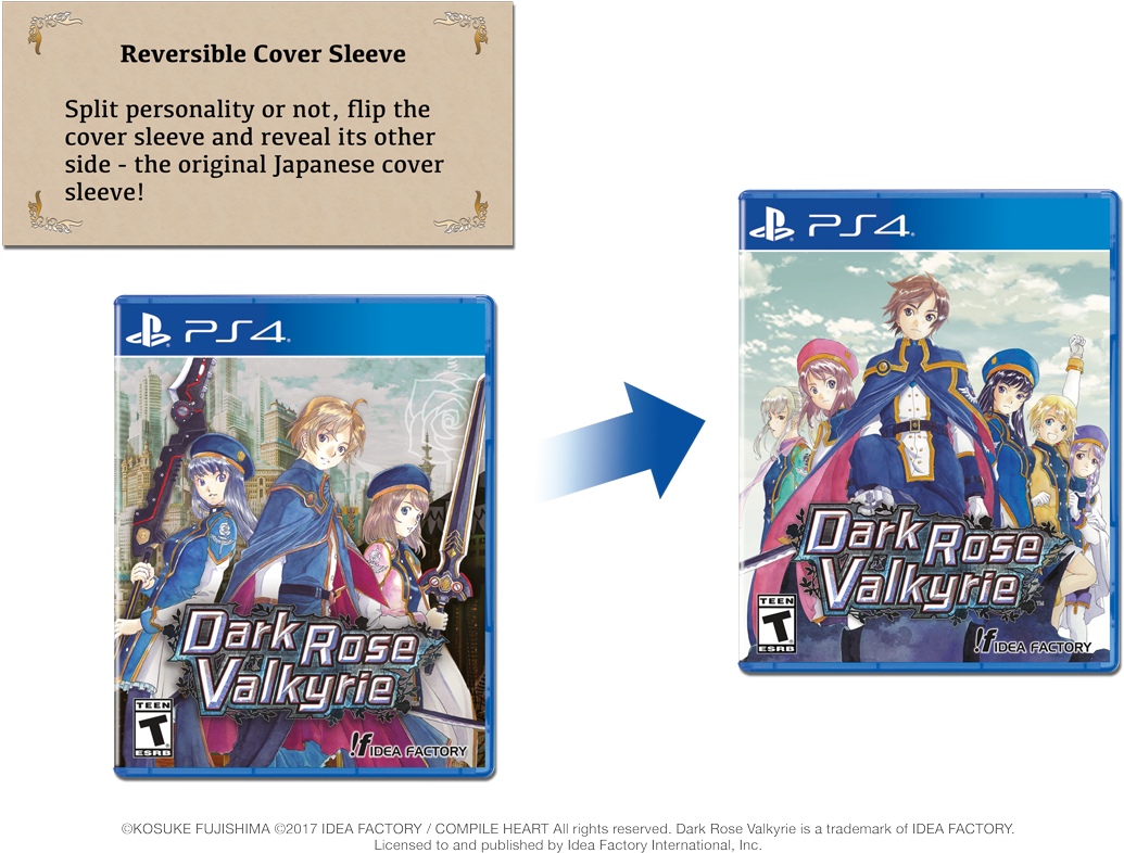 Idea Factory Dark Rose Valkyrie (1200x847), Png Download