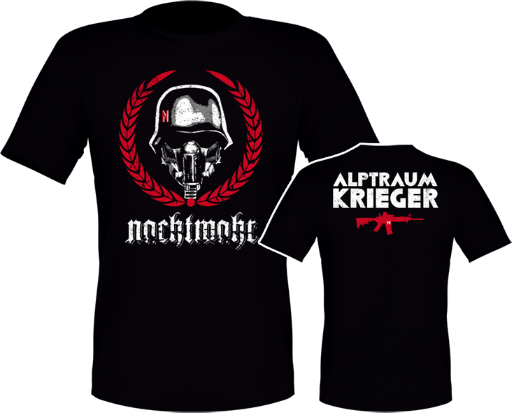 T-shirt Nachtmahr "alptraumkrieger" - Rawlings (735x594), Png Download