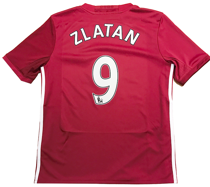 Hjemmetrøye, Str 152 Med 9 Zlatan - Jersey (800x713), Png Download